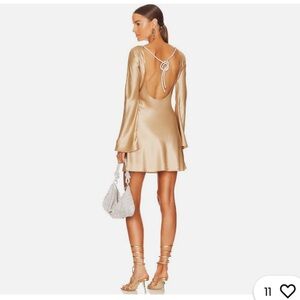 Cult Gaia Golden Mills dress